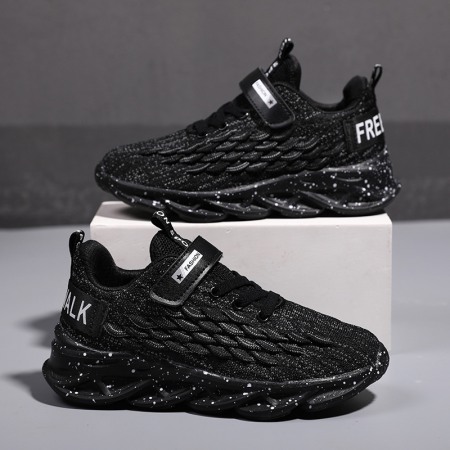 New Breathable Flying Woven Shoes Children's Running Sports Shoes